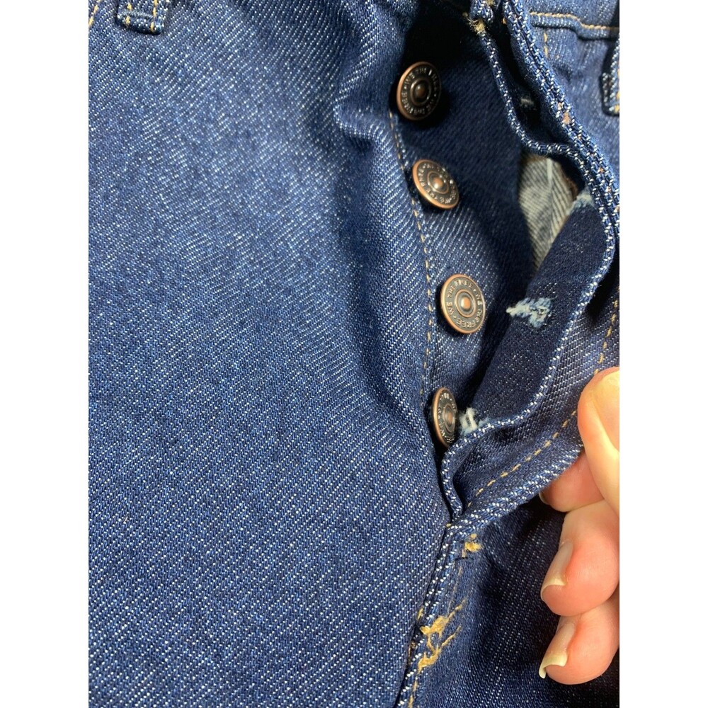 NWT Free People Jam Session Relaxed Denim Capri Jorts Dark Blue - Picture 9 of 12